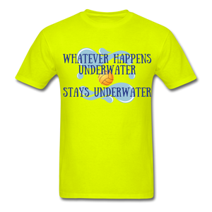 Whatever Happens - Adult Shirt - safety green