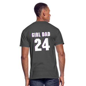 Lake Girl Dad - Adult - charcoal