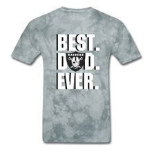 Load image into Gallery viewer, Raid Dad - Adult - grey tie dye
