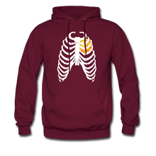 Load image into Gallery viewer, Heart of a Player Hoodie - Adult - burgundy
