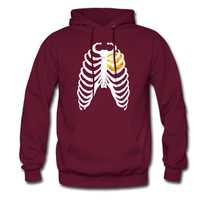 Heart of a Player Hoodie - Adult - burgundy