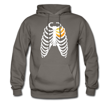 Load image into Gallery viewer, Heart of a Player Hoodie - Adult - asphalt gray
