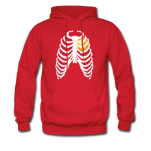 Load image into Gallery viewer, Heart of a Player Hoodie - Adult - red
