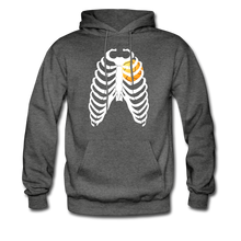 Load image into Gallery viewer, Heart of a Player Hoodie - Adult - charcoal gray
