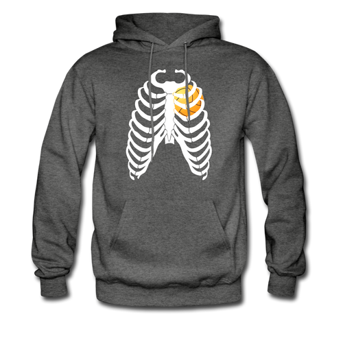 Heart of a Player Hoodie - Adult - charcoal gray