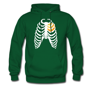 Heart of a Player Hoodie - Adult - forest green